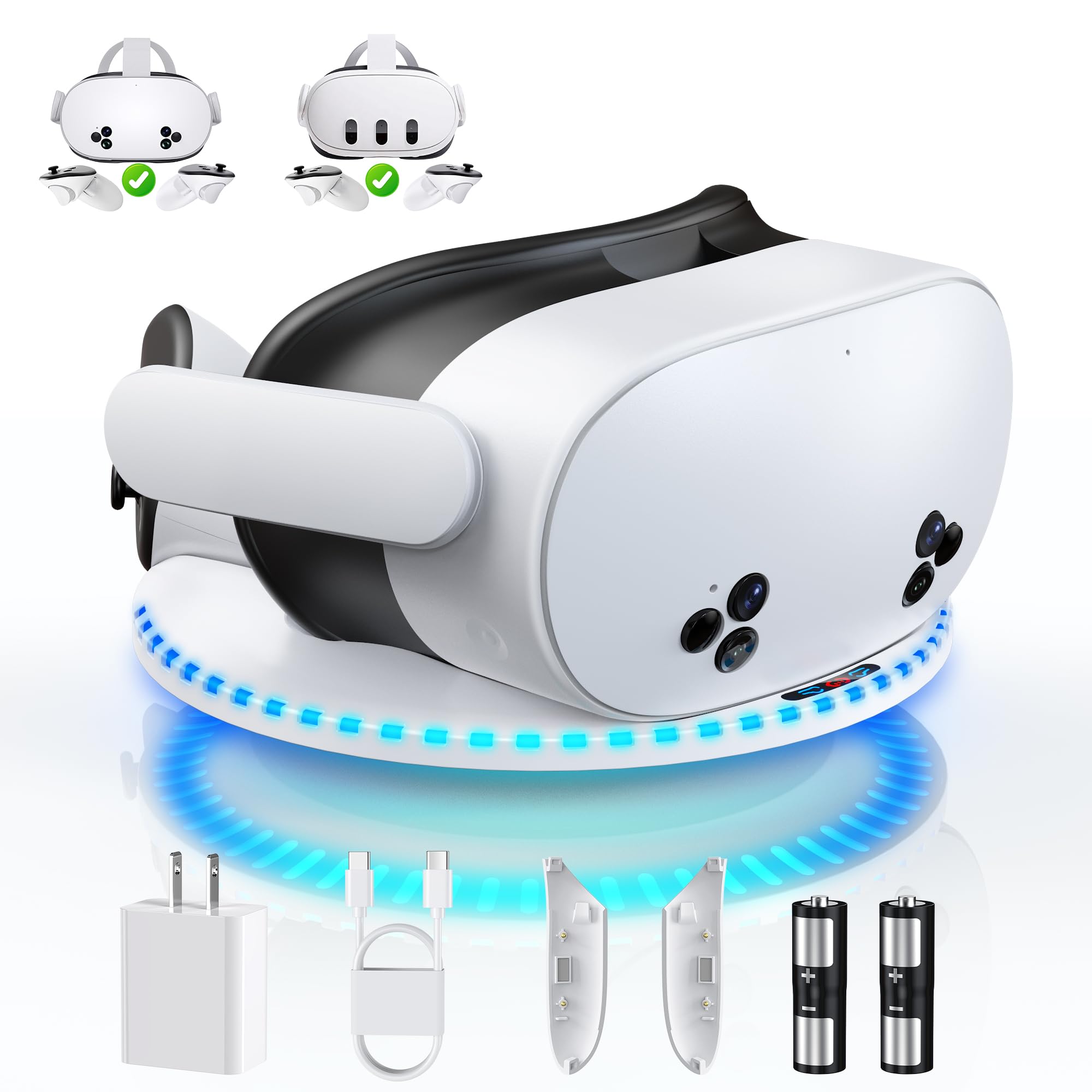 Amazon.com: Charging Dock for Meta Quest 3 & Quest 3S